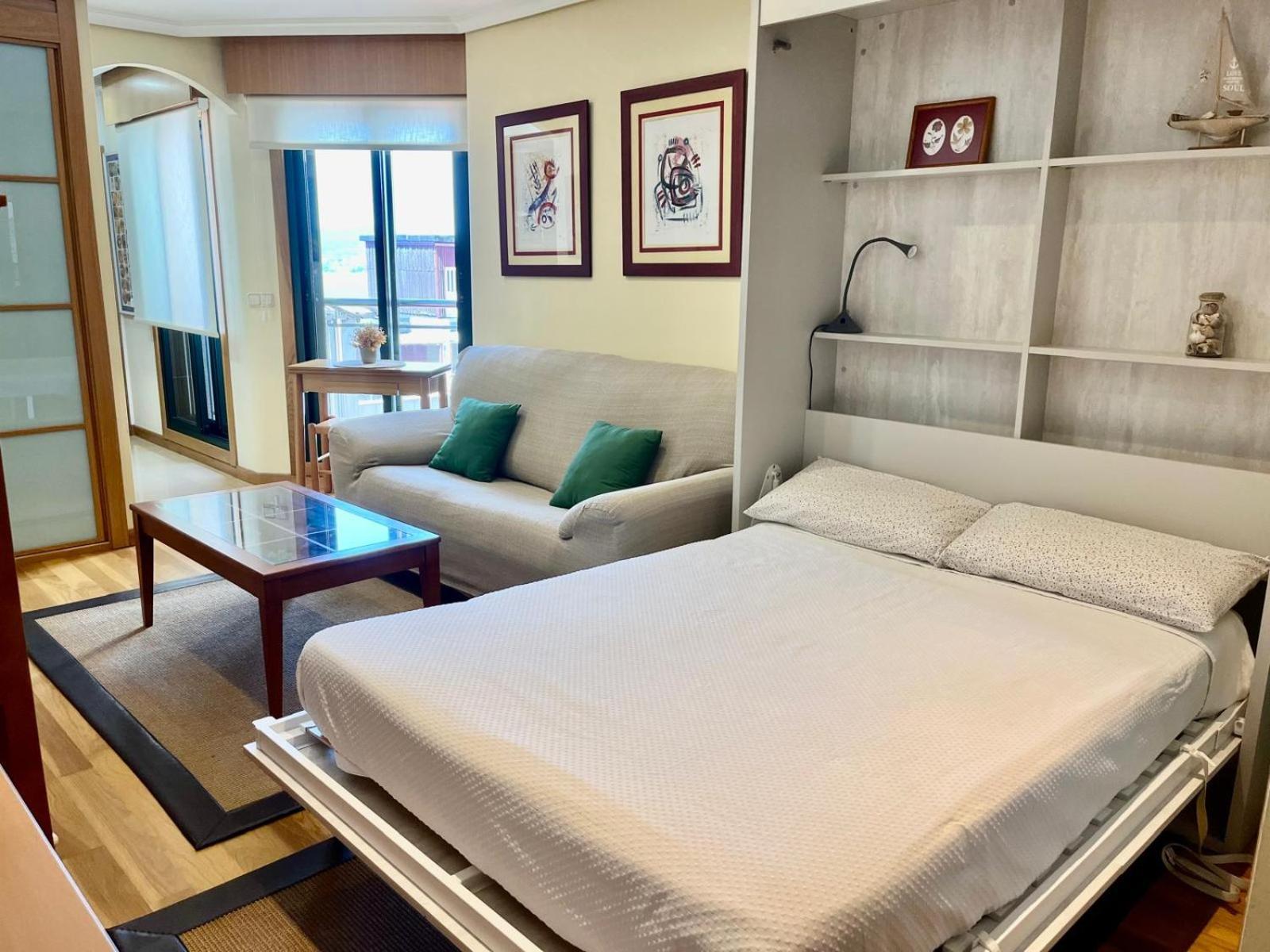 Apartamento Centrico Con Garaje Vigo Esterno foto