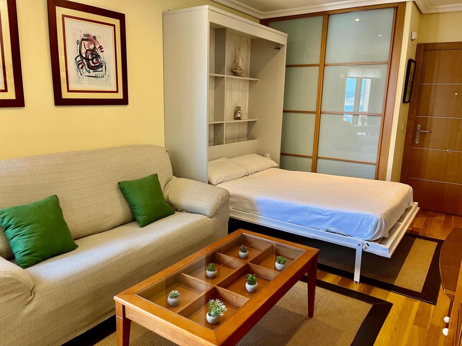 Apartamento Centrico Con Garaje Vigo Esterno foto